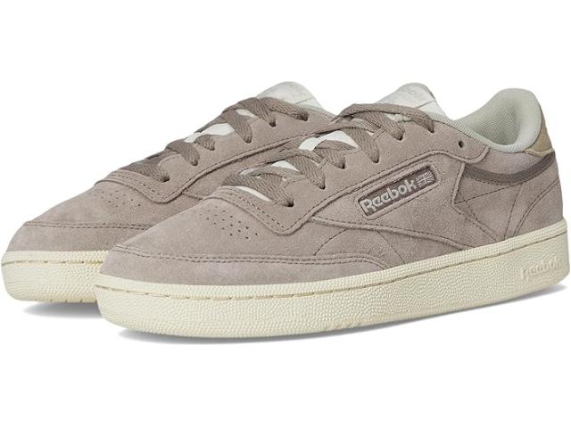 (取寄) リーボック ライフスタイル レディース クラブ シー 85 Reebok Lifestyle women Club C 85 Gritty Grey/Sport Beige/Breakaway Green