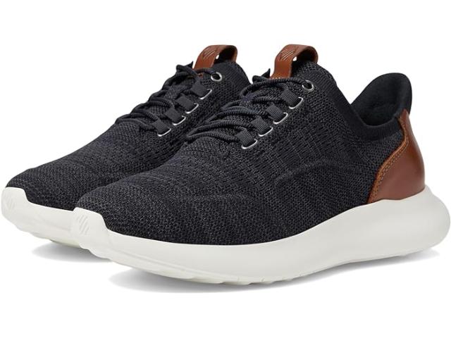 (取寄) ジョンストン&マーフィー メンズ アマースト 2.0 ニット プレーン トゥ Johnston & Murphy men Johnston & Murphy Amherst 2.0 Knit Plain Toe Black Heathered Knit