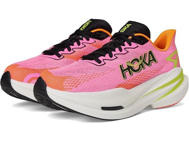 (取寄) ホカオネオネ レディース マッハ X 3 Hoka women Mach X 3 Neon Rose/Neon Tangerine