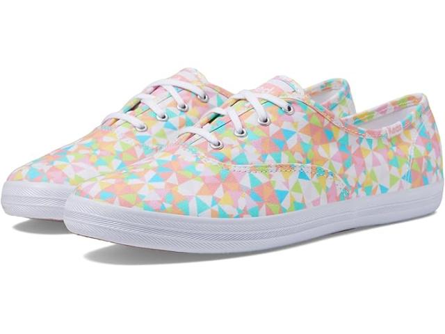 (取寄) ケッズ レディース チャンピオン キャンバス レース アップ Keds women Keds Champion Canvas Lace Up Kaleidoscope Multiの通販は