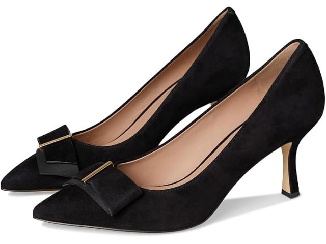 (取寄) コールハーン レディース フェリシア ボウ パンプス Cole Haan women Felicia Bow Pumps Black Suede