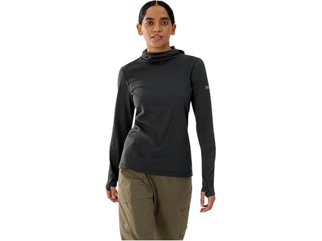 (取寄) アークテリクス レディース ティーマ サーマル ブーディ Arc'teryx women Taema Thermal Hoodie Black Heather