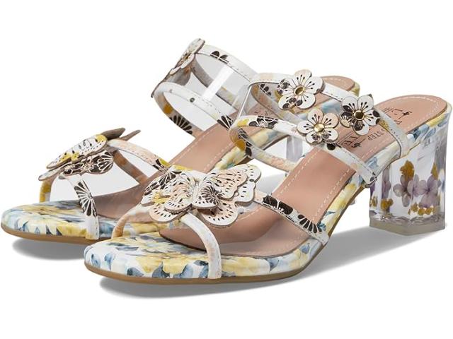 (取寄) ラルティストバイスプリングステップ レディース アドアード L'Artiste by Spring Step women Adored Yellow Multi
