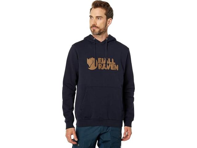 (取寄) フェールラーベン メンズ ロゴ ブーディ Fjllrven men Fjallraven Fjallraven Logo Hoodie Dark Navyの通販は