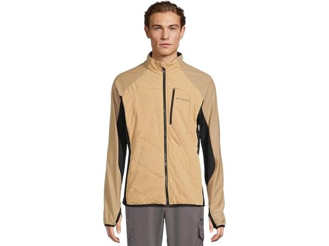 (取寄) コロンビア メンズ アークティク クレスト ハイブリット フル ジップ Columbia men Arctic Crest Hybrid Full Zip Canoe/Black