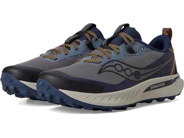 (取寄) サッカニー メンズ ペラグリン 15 Saucony men Peregrine 15 Cinder/Navyの通販は 46,200円