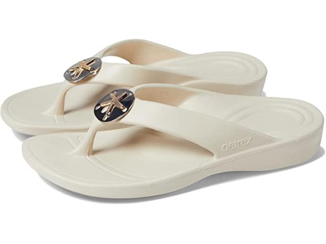 (取寄) エイトレックス レディース マウイ スターフィッシュ Aetrex women Aetrex Maui Starfish Ivoryの通販は