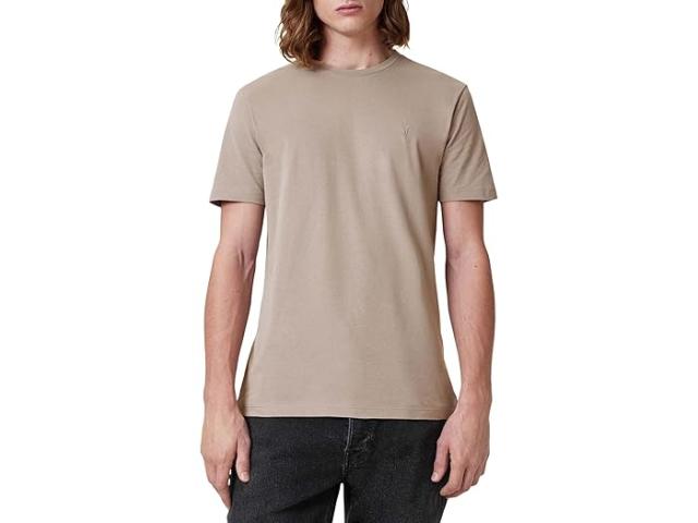 (取寄) オールセインツ メンズ ブレース ショート スリーブ クルー AllSaints men Brace Short Sleeve Crew Flint Grey