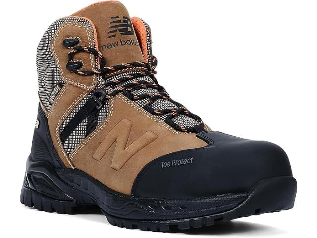 (取寄) ニューバランスワーク＆セーフティ メンズ オールサイト ウォータープルーフ コンプ トゥ エー PR SR New Balance Work & Safety men New Balance Work & Safety Allsite Waterproof Comp Toe EH PR SR Brown/Black