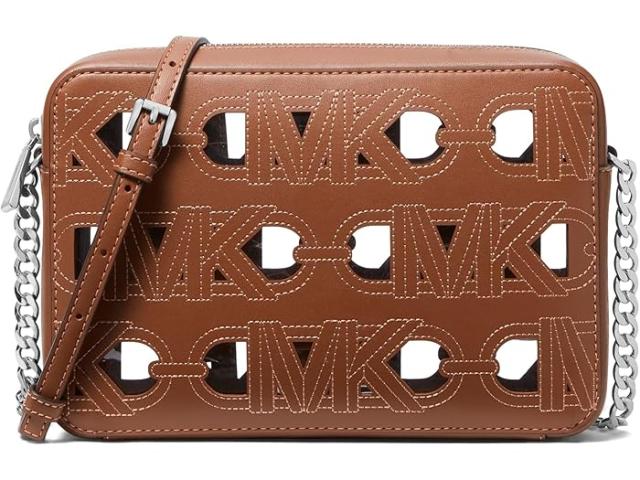 (取寄) マイケルコース レディース ジェット セット ラージ イースト ウェスト クロスボディ MICHAEL Michael Kors women MICHAEL Michael Kors Jet Set Large East West Crossbody Brownの通販は