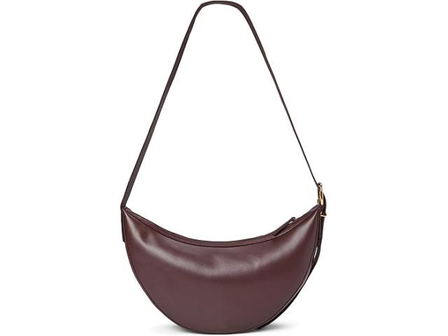 (取寄) メイドウェル レディース ザ エッセンシャル スリング クロスボディ バッグ イン レザー Madewell women Madewell The Essentials Sling Crossbody Bag in Leather Chocolate Raisinの通販は