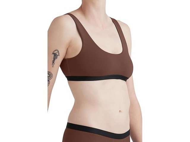 (取寄) レディース U-バック ブラレット MeUndies women MeUndies U-Back Bralette Walnut Shellの通販は