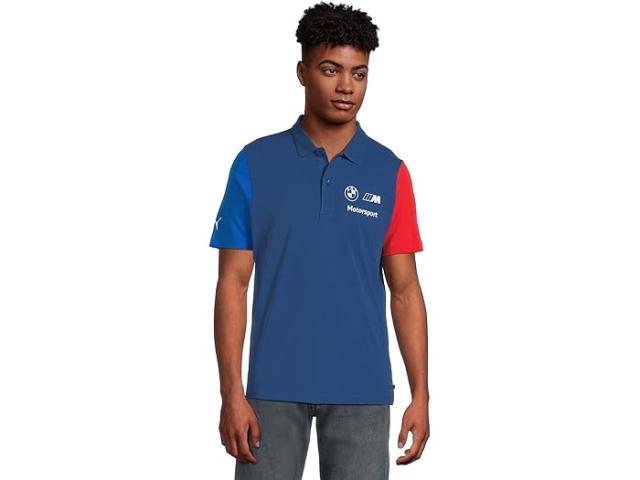 (取寄) プーマ メンズ BMW M モータースポーツ エッセンシャル ポロ PUMA men BMW M Motorsport Essentials Polo Pro Blue-M Color