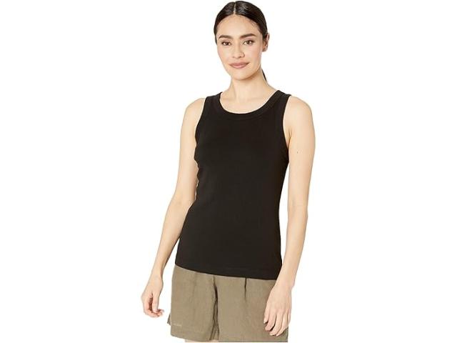 (取寄) マイケル スターズ レディース パロマ 1X1 コットン ワイド バインディング タンク トップ Michael Stars women Paloma 1x1 Cotton Wide Binding Tank Top Blackの通販は