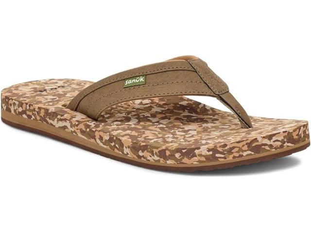 (取寄) サヌーク メンズ ジギー ソフト トップ Sanuk men Sanuk Ziggy Soft Top Khaki Multi