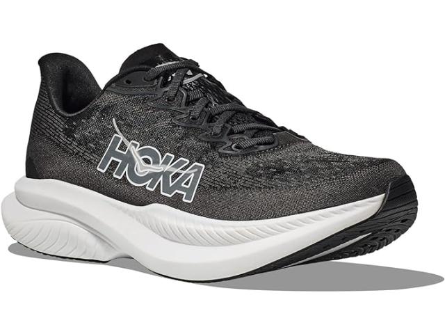 (取寄) ホカオネオネ メンズ メンズ マッハ 6 Hoka men Hoka Men's Mach 6 Black/White