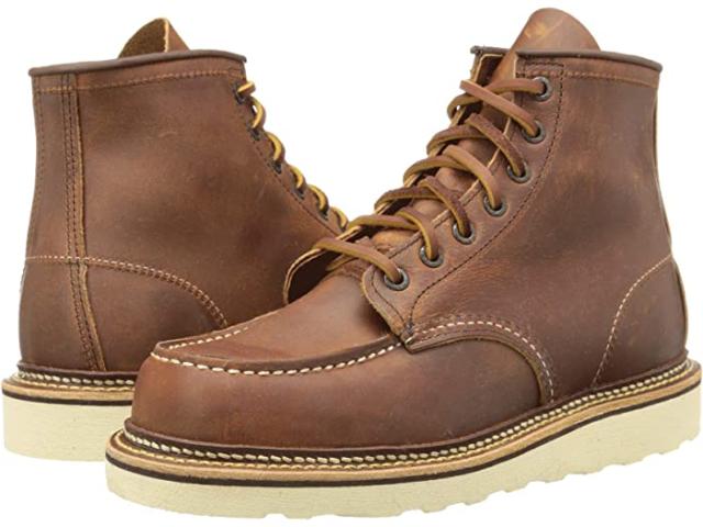 (取寄) レッドウィング メンズ 6 モック トゥ Red Wing Heritage men  6" Moc Toe Copper Rough & Toughの通販は