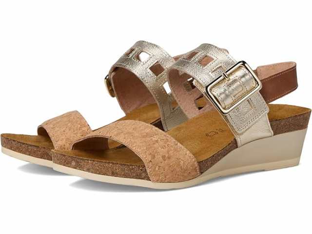 (取寄) ナオト レディース ダイナスティ Naot women Dynasty Cork Leather/Radiant Gold Leather/Latte Brown Leatherの通販は