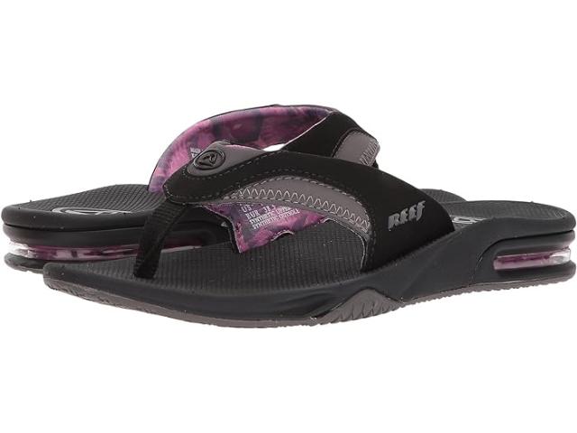 (取寄) リーフ レディース ファニング w Reef women Reef Fanning W Black/Grey 2