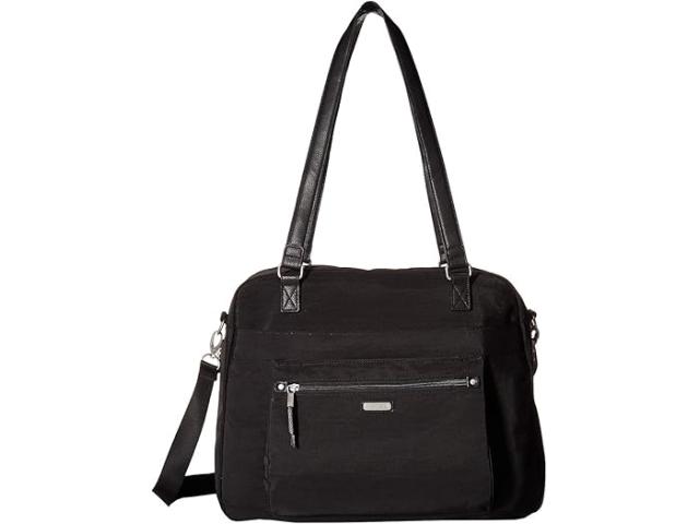 (取寄) バッガリーニ レディース オーバーナイト エクスパンダブル ラップトップ トート ウィズ Rfid フォン リスレット Baggallini women Overnight Expandable Laptop Tote with RFID Phone Wristlet Black