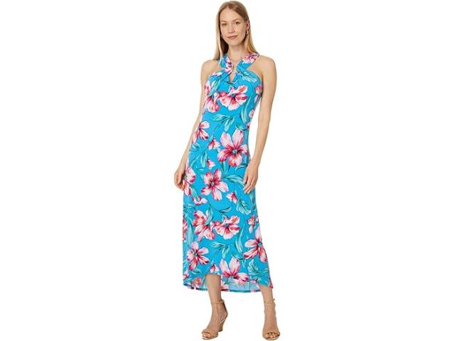 (取寄) トミーバハマ レディース ST. バーツ ブロッサム マキシ ドレス Tommy Bahama women Tommy Bahama St. Barts Blossom Maxi Dress Pacific Cyanの通販は 35,035円