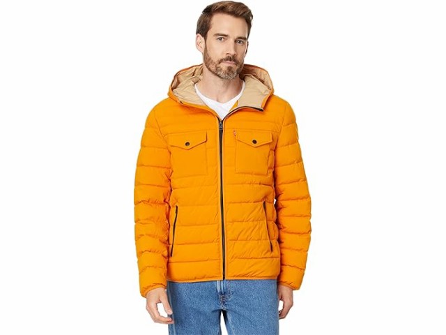 (取寄) リーバイス メンズ ストレッチ ツー-ポケット キルテッド ジャケット Levi's men Levi's Stretch Two-Pocket Quilted Jacket Sunの通販は