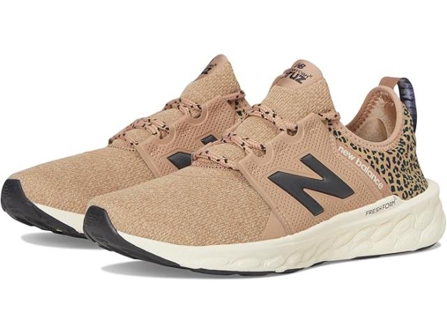 (取寄) ニューバランス レディース フレッシュ フォーム X クルス V3 New Balance women Fresh Foam X Cruz v3 Flat Taupe/Black Cement/Flat Taupe