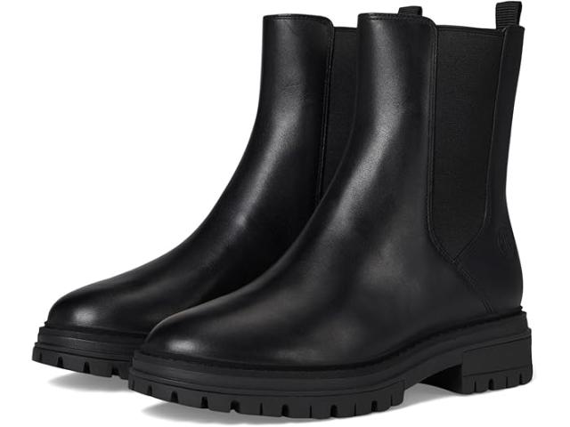 (取寄) コールハーン レディース タホ フェザーフィール チェルシー ブーツ Cole Haan women Tahoe Featherfeel Chelsea Boot Black Leather Waterproof