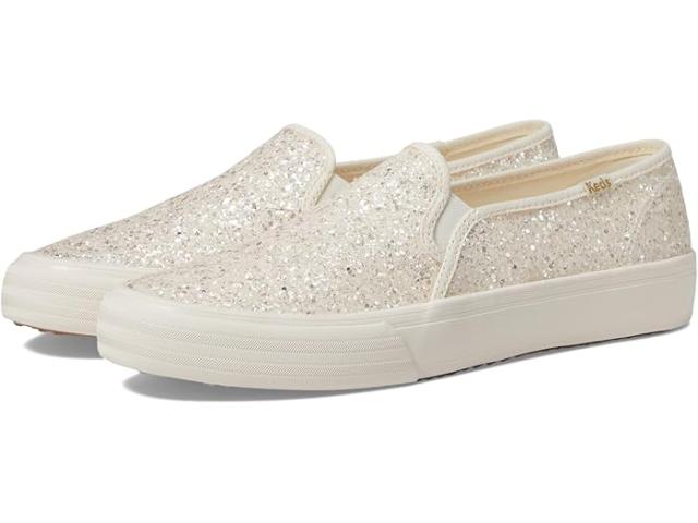 (取寄) ケッズ レディース ダブル デッカー グリッター Keds women Keds Double Decker Glitter Creamの通販は