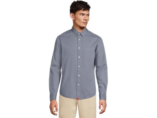 (取寄) アンタックイット メンズ リンクル フリー ピオ シャツ UNTUCKit men Wrinkle Free Pio Cesare Shirt Navy