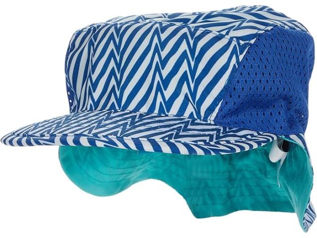 (取寄) サンデーアフタヌーン キッズ サンフリップ キャップ (インファント) Sunday Afternoons kids Sunday Afternoons SunFlip Cap (Infant) Blue Electric Stripe/Sea Sprayの通販は