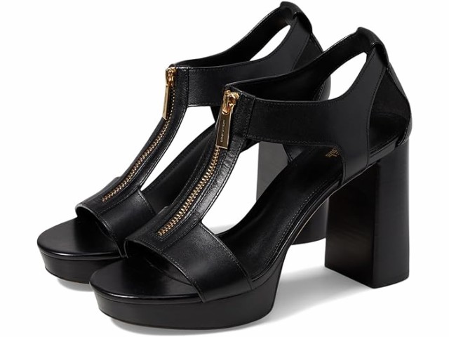 (取寄) マイケルコース レディース バークレー ミッド サンダル MICHAEL Michael Kors women MICHAEL Michael Kors Berkley Mid Sandal Blackの通販は