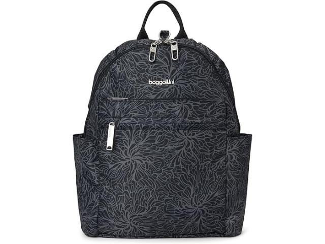 (取寄) バッガリーニ レディース セキュアテックス アンチ-シーフ ヴァケーション バックパック Baggallini women Securtex Anti-Theft Vacation Backpack Midnight Blossom