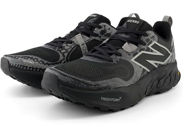 (取寄) ニューバランス メンズ フレッシュ フォーム X ヒエロ V8 New Balance men New Balance Fresh Foam X Hierro v8 Black/Shadow Greyの通販は 26,908円