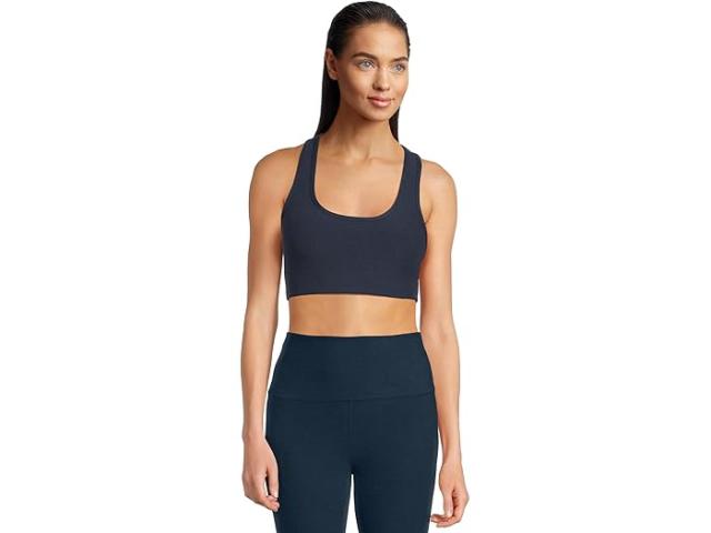 (取寄) ビヨンドヨガ レディース スペースダイ シンプリシティ ブラ Beyond Yoga women Spacedye Simplicity Bra Nocturnal Navy