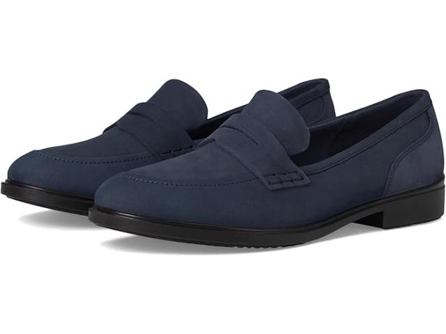 (取寄) エコー レディース ドレス クラシック 15 ペニー ローファー ECCO women Dress Classic 15 Penny Loafer Marine Nubuck
