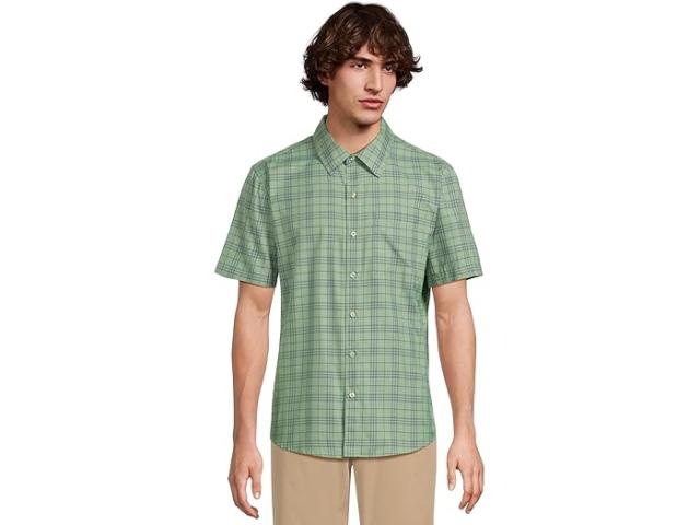 (取寄) マーモット メンズ ノベルティ ショート スリーブ シャツ Marmot men AirExchange Novelty Short Sleeve Shirt Agate Green/Thunderhead