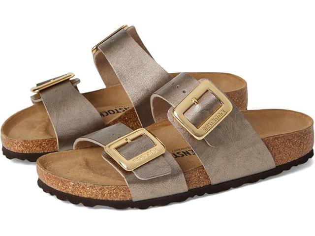 (取寄) ビルケンシュトック レディース シドニー ラグゼ バックル - グレースフル Birkenstock women Sydney Luxe Buckle - Graceful Taupe
