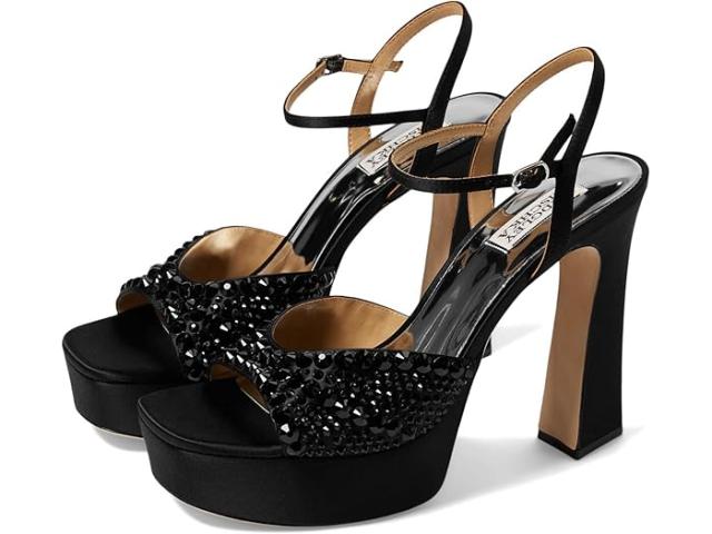 (取寄) バッジェリーミシュカ レディース ブライリー Badgley Mischka women Badgley Mischka Bryleigh Blackの通販は