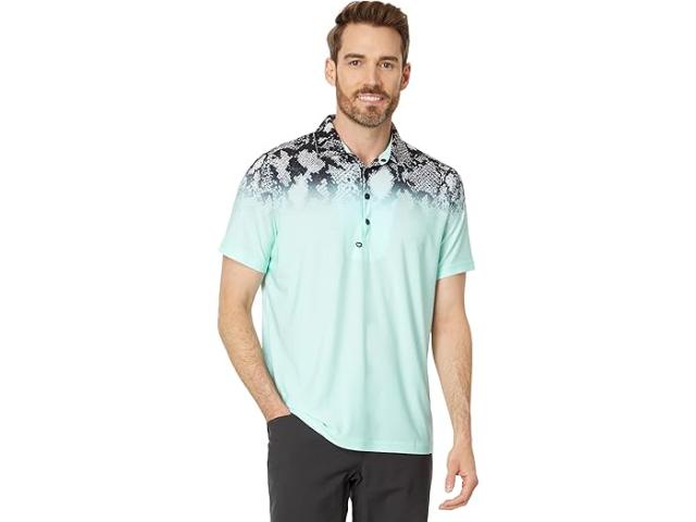 (取寄) ジェイミー サドック メンズ フェイド スネーク ショート スリーブ ポロ Jamie Sadock men Jamie Sadock Faded Snake Short Sleeve Polo Heavenlyの通販は