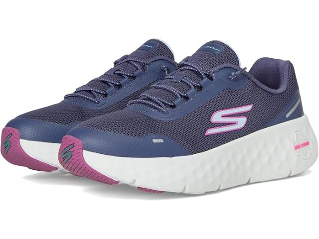 (取寄) スケッチャーズ パフォーマンス レディース ゴー ウォーク マックス クッショニニグ フレックス SKECHERS Performance women Go Walk Max Cushioning Flex Navy/Purple