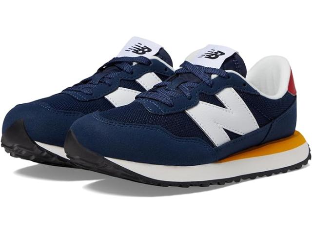 (取寄) ニューバランス キッズ ボーイズ 237 (ビッグ キッド) New Balance Kids boys New Balance Kids 237 (Big Kid) NB Navy/Varsity Goldの通販は 17,006円