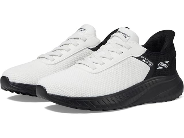 (取寄) ボブス スケッチャーズ メンズ ハンズ フリー スリップ-インス スクアッド カオス - バランス エッジ BOBS from SKECHERS men BOBS from SKECHERS Hands Free Slip-Ins Squad Chaos - Balanced Edge Black Whiteの通販は