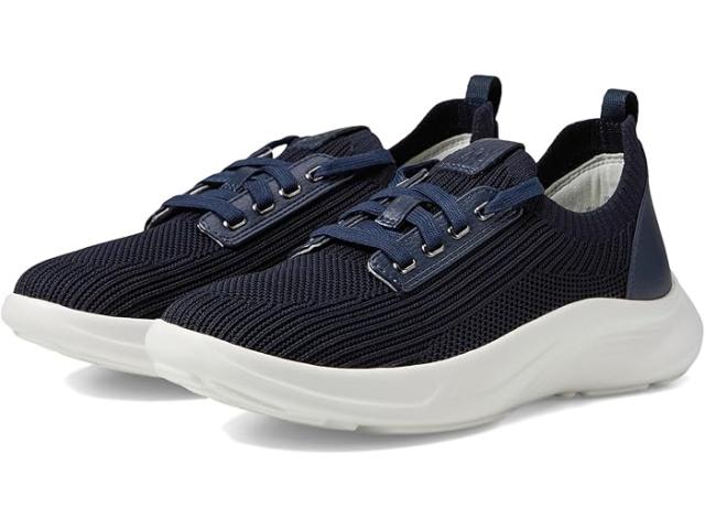 (取寄) ジョンストン&マーフィー レディース エスケープ ニット レースアップ Johnston & Murphy women Escape Knit Lace-Up Navy