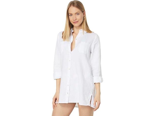 (取寄) リリー ピュリッツァー レディース シー ビュー カバー-アップ Lilly Pulitzer women Sea View Cover-Up Resort White