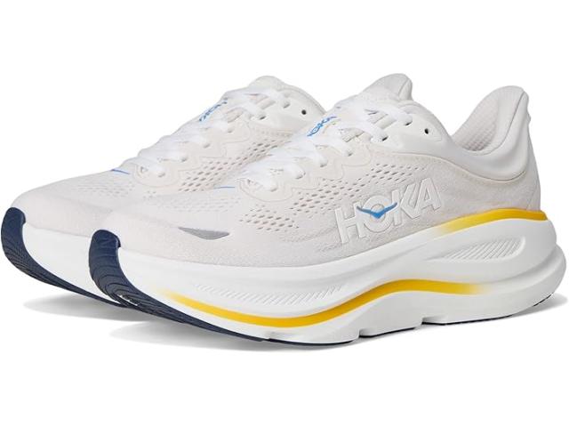 (取寄) ホカオネオネ レディース ボンダイ 9 Hoka women Bondi 9 White/Grout