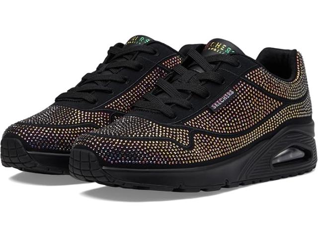 (取寄) スケッチャーズ レディース ウノ - ディスコ レイヴ SKECHERS women SKECHERS Uno - Disco Rave Black/Blackの通販は