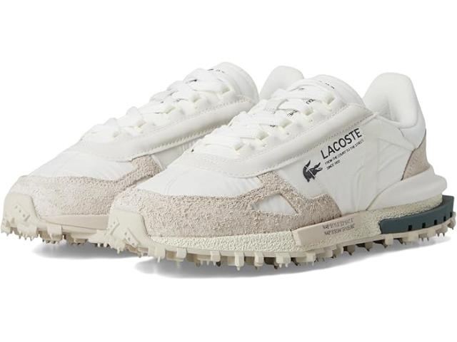 (取寄) ラコステ メンズ エリート アクティブ Lacoste men Elite Active White/Dark Green