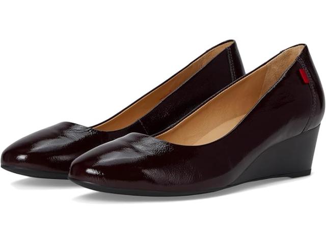 (取寄) マークジョセフニューヨーク レディース プロスペクト ウェッジ Marc Joseph New York women Prospect Wedge Wine Svelte Patent