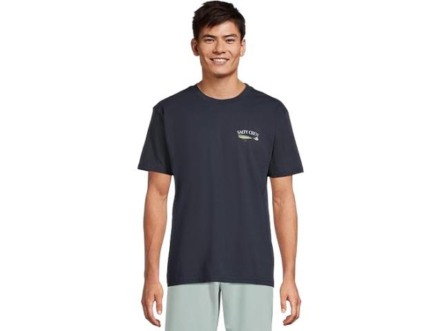 (取寄) ソルティ クルー メンズ ルアー ギア クラシック ショート スリーブ ティー Salty Crew men Lure Gear Classic Short Sleeve Tee Navy